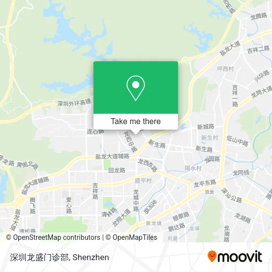 深圳龙盛门诊部 map