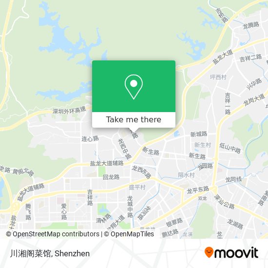 川湘阁菜馆 map