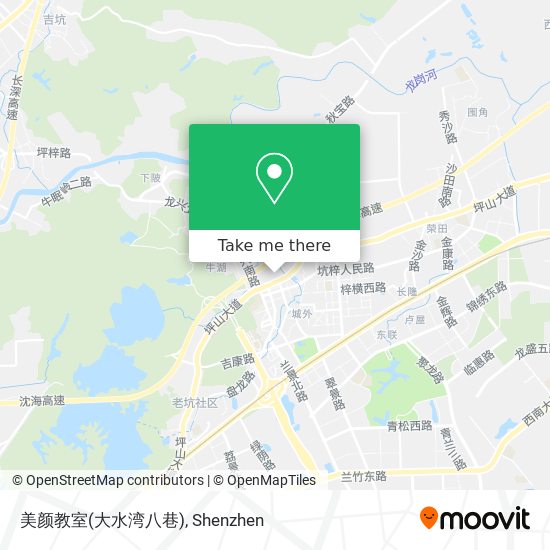 美颜教室(大水湾八巷) map
