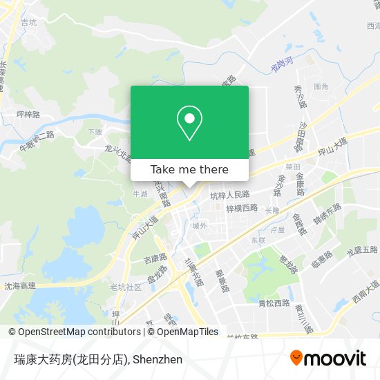 瑞康大药房(龙田分店) map