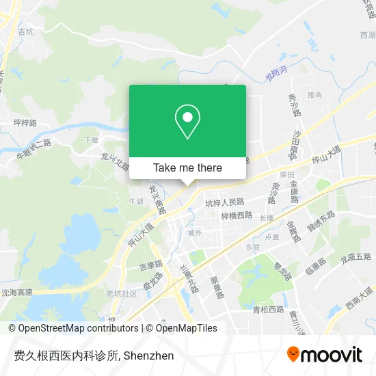 费久根西医内科诊所 map