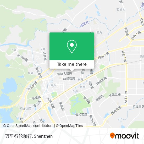 万里行轮胎行 map