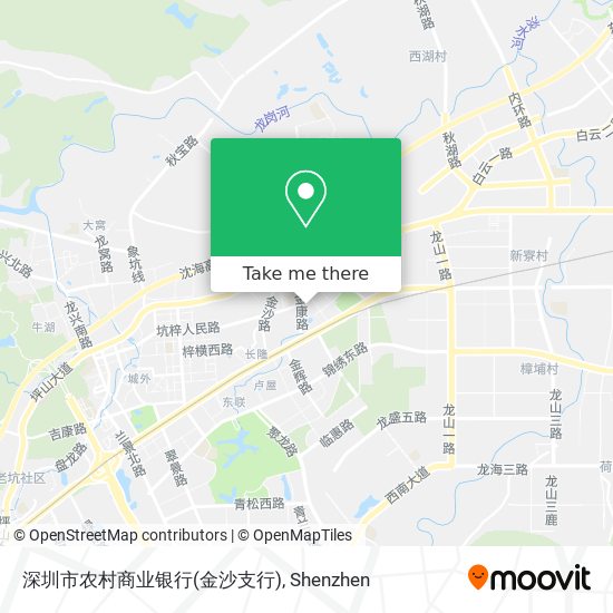 深圳市农村商业银行(金沙支行) map
