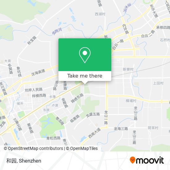 和园 map