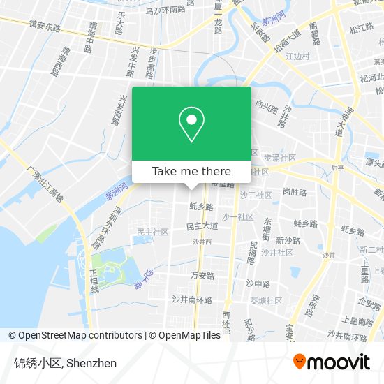 锦绣小区 map