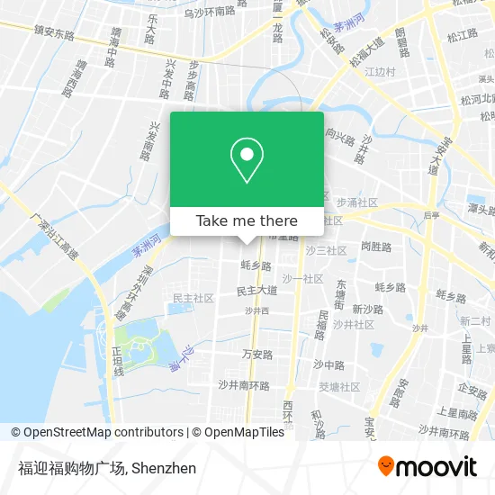 福迎福购物广场 map