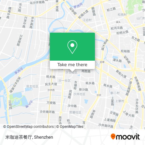 米咖迪茶餐厅 map