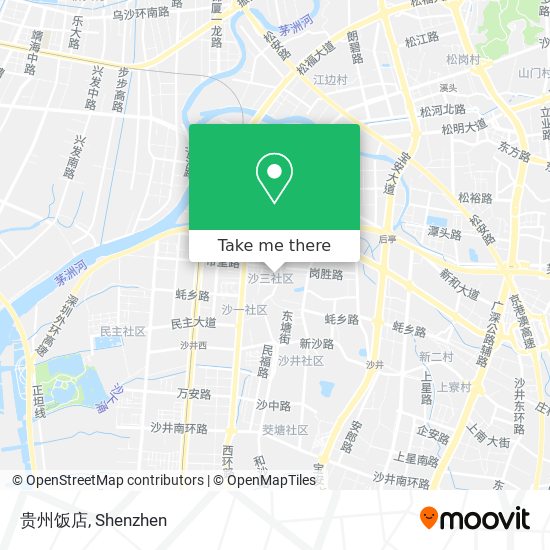 贵州饭店 map