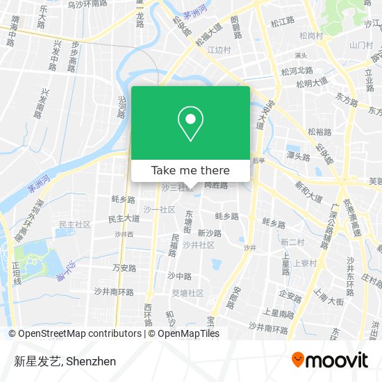 新星发艺 map