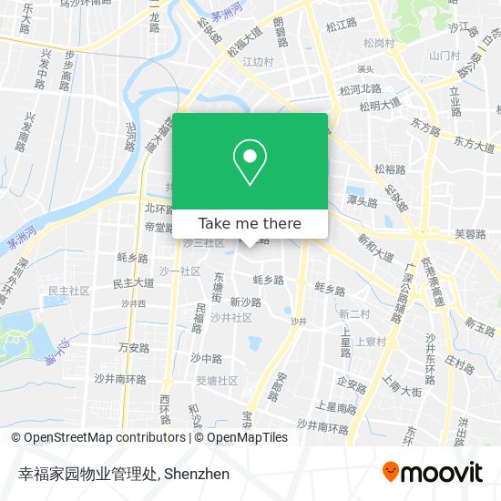 幸福家园物业管理处 map