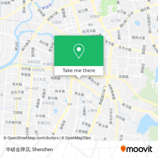 华硕金牌店 map
