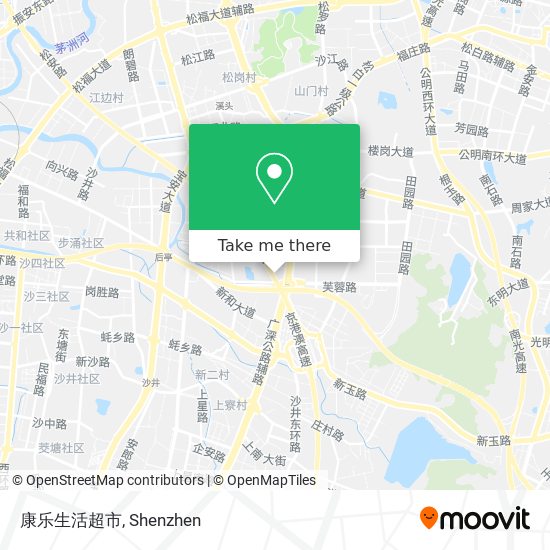 康乐生活超市 map