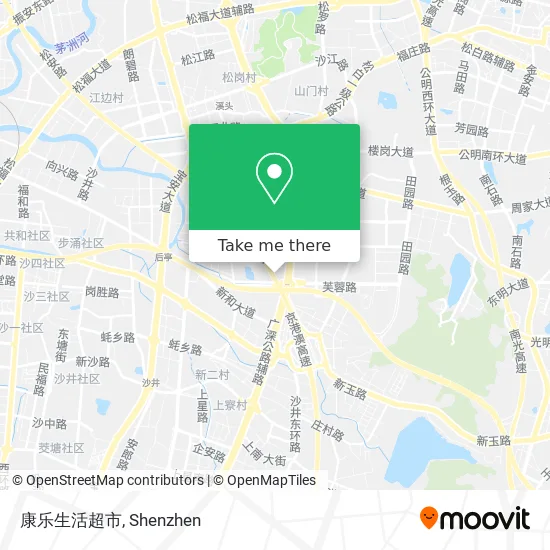 康乐生活超市 map