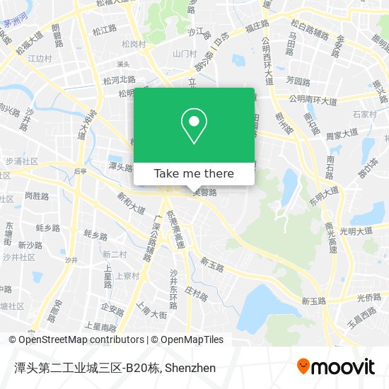 潭头第二工业城三区-B20栋 map