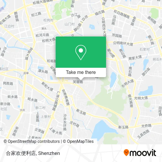 合家欢便利店 map