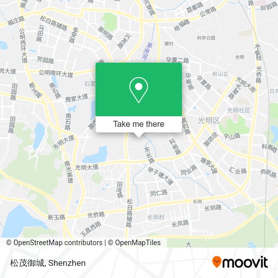 松茂御城 map