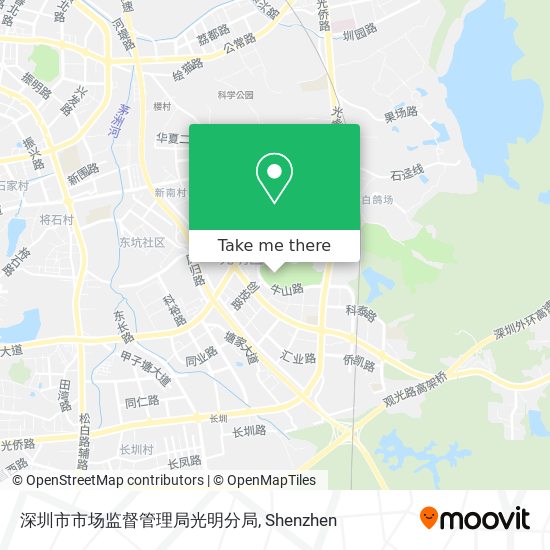 深圳市市场监督管理局光明分局 map