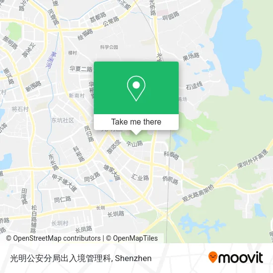 光明公安分局出入境管理科 map