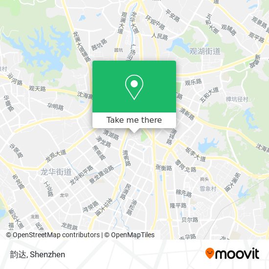 韵达 map