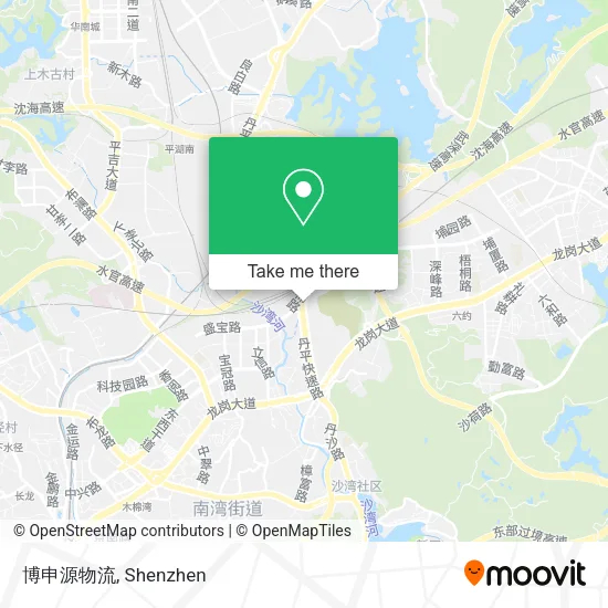 博申源物流 map
