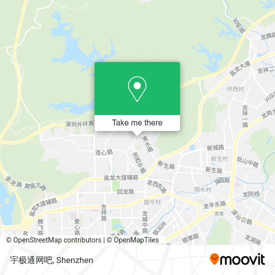 宇极通网吧 map