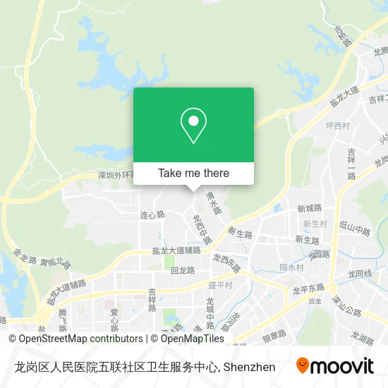 龙岗区人民医院五联社区卫生服务中心 map