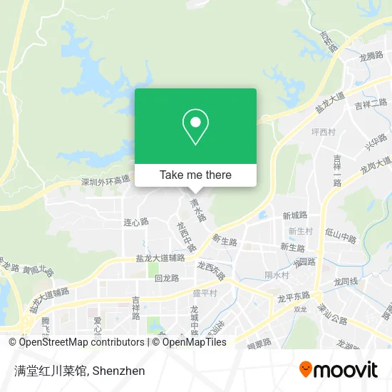 满堂红川菜馆 map