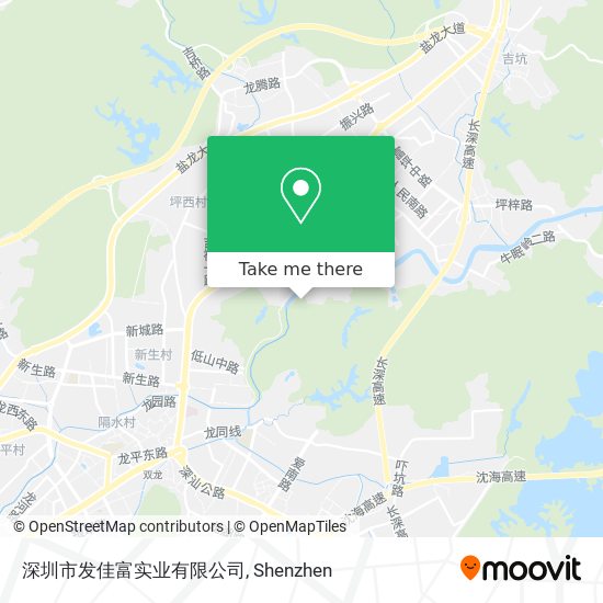 深圳市发佳富实业有限公司 map