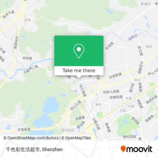 千色彩生活超市 map