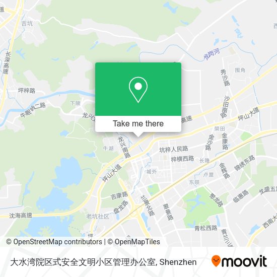 大水湾院区式安全文明小区管理办公室 map