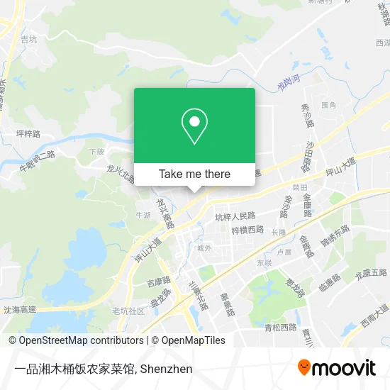 一品湘木桶饭农家菜馆 map