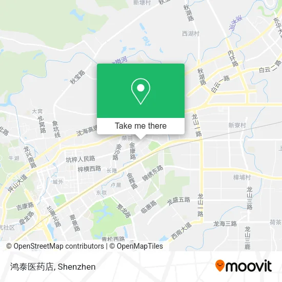 鸿泰医药店 map
