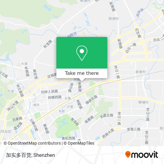 加实多百货 map