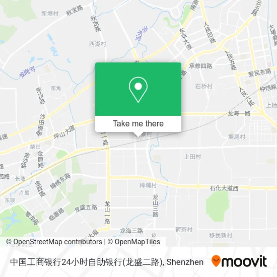 中国工商银行24小时自助银行(龙盛二路) map