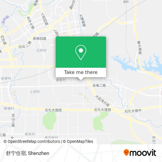 舒宁住宿 map