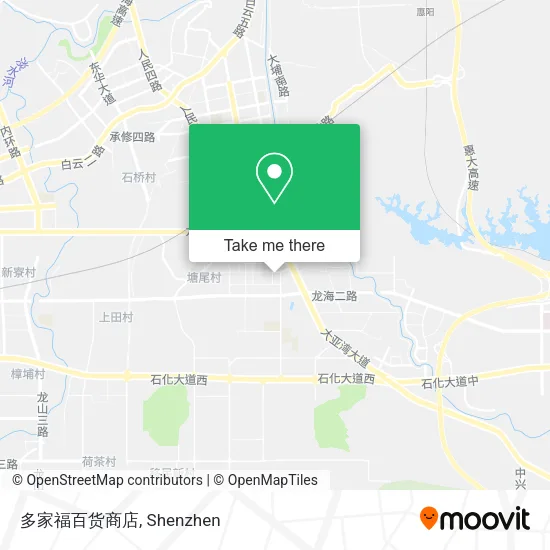 多家福百货商店 map