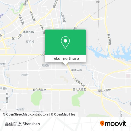 鑫佳百货 map