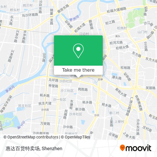 惠达百货特卖场 map