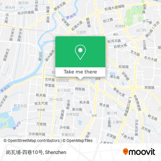 岗瓦埔-四巷10号 map