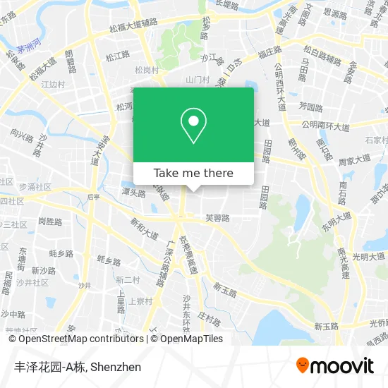 丰泽花园-A栋 map