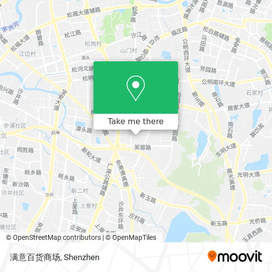 满意百货商场 map