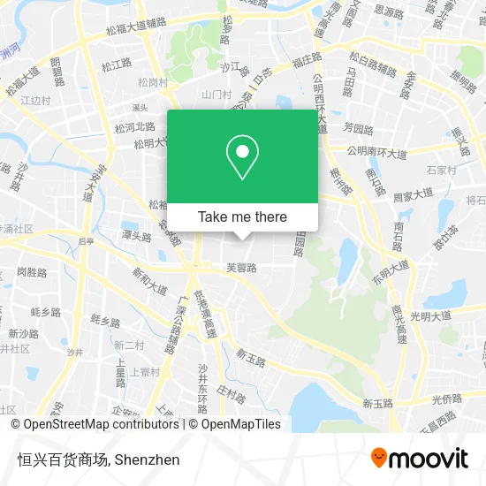 恒兴百货商场 map