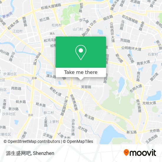源生盛网吧 map