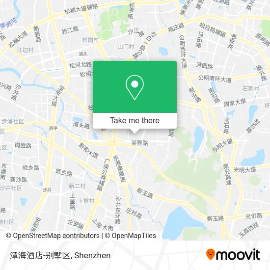 潭海酒店-别墅区 map