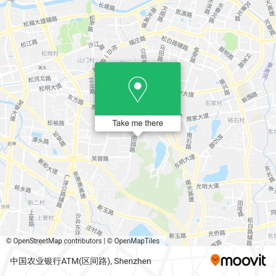中国农业银行ATM(区间路) map