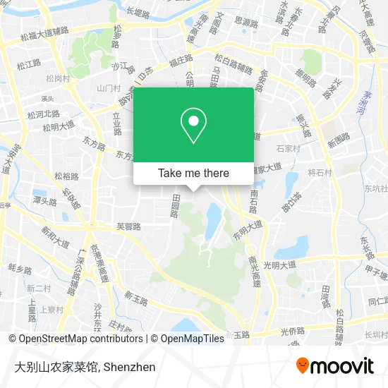 大别山农家菜馆 map