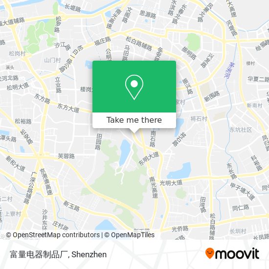 富量电器制品厂 map