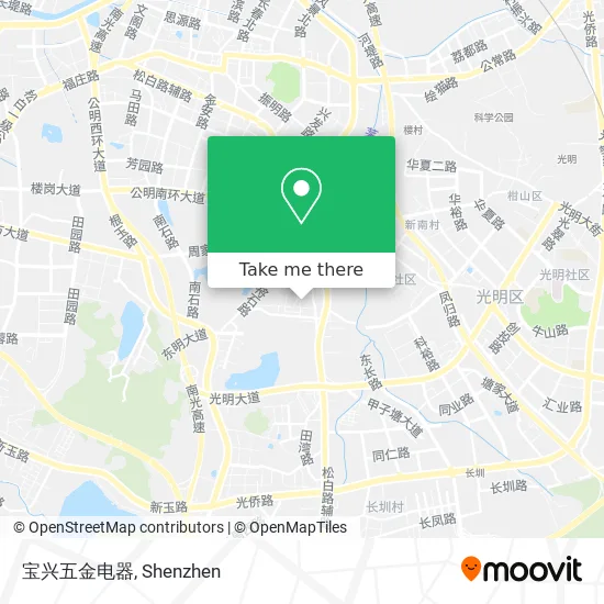 宝兴五金电器 map