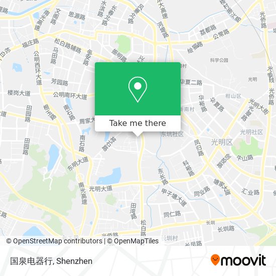 国泉电器行 map