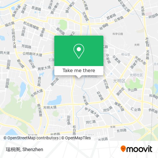 瑞桐阁 map
